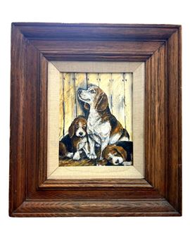 Signed Florez Begals Acrylic On Board - Florez Begals