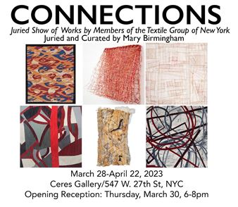 Textile Study Group of New York: Connections - Ceres Gallery