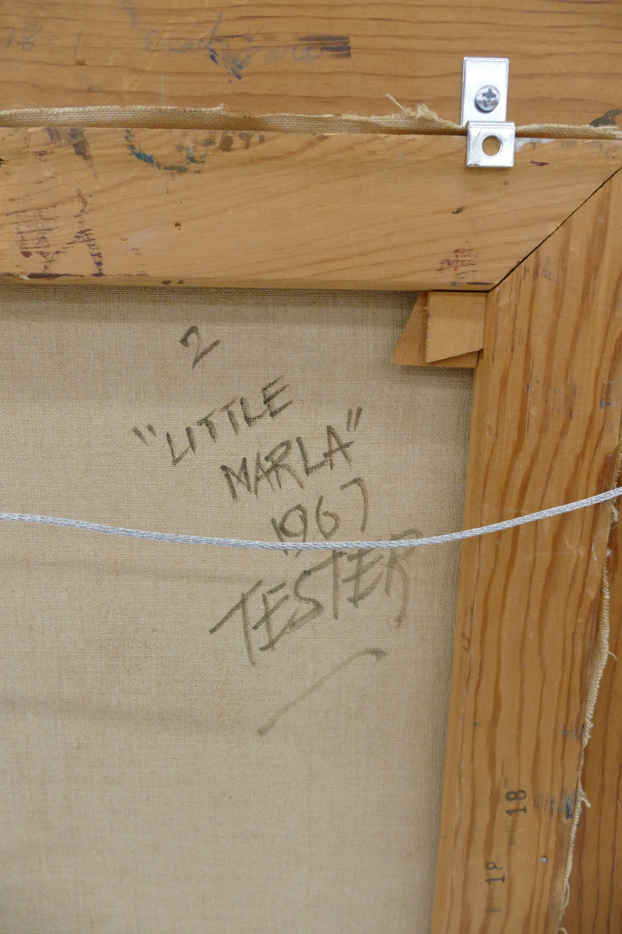 Artwork by Jefferson Tester, Little Marla, Made of Oil on Canvas