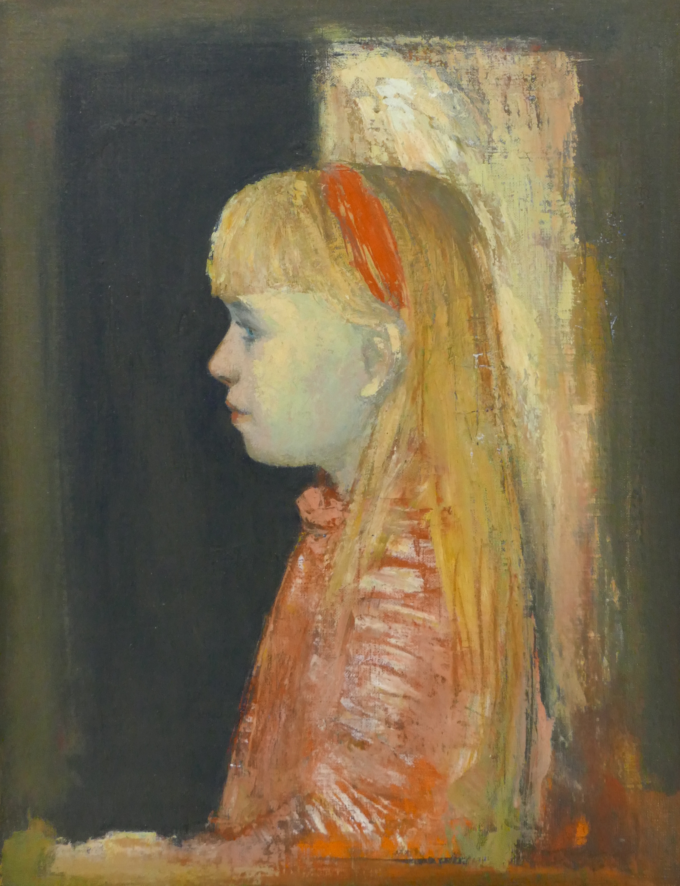 Artwork by Jefferson Tester, Little Marla, Made of Oil on Canvas