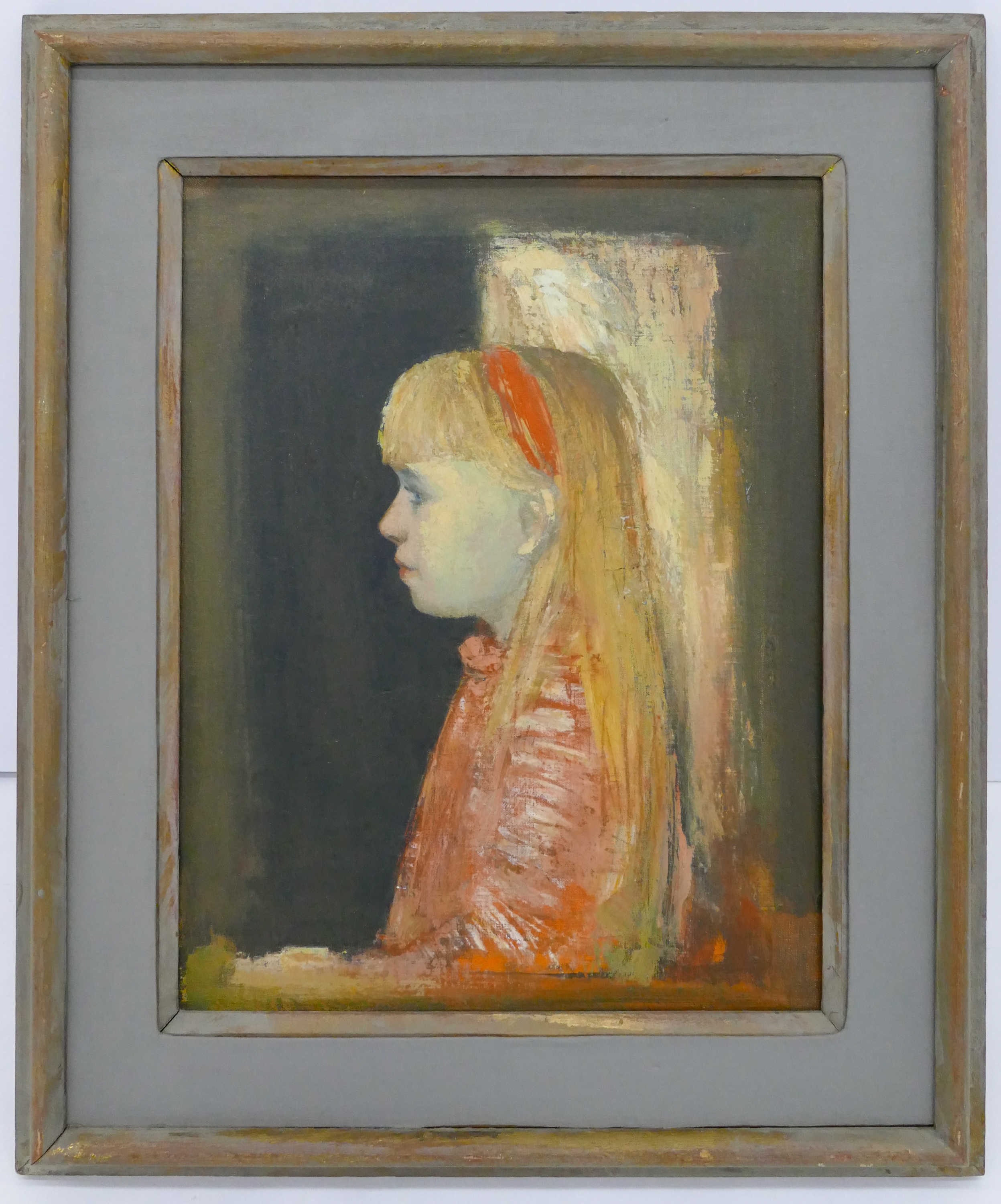 Artwork by Jefferson Tester, Little Marla, Made of Oil on Canvas