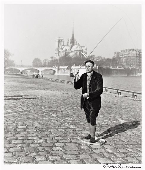 Pêcheur à la moule sèche by Robert Doisneau, 1951