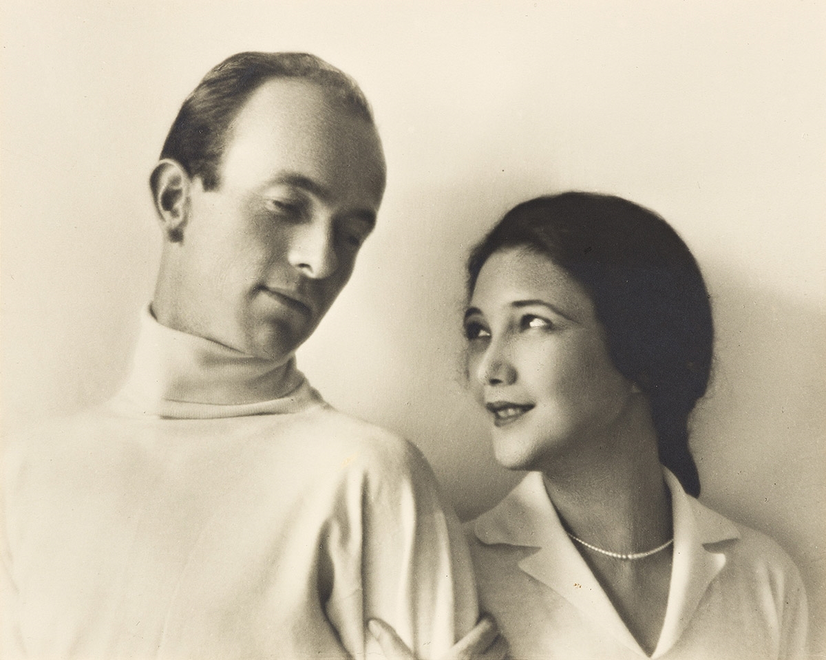 Jetta Goudal and Harold Grieve. - Margrethe Mather