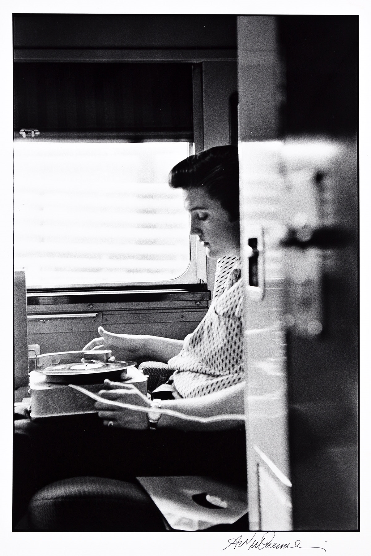 Alfred Wertheimer ALFRED WERTHEIMER (19292014) Elvis On The Train