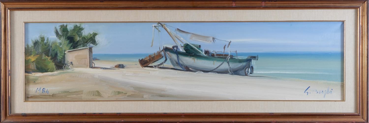 Guido Bugli | Spiaggia (1984) | MutualArt
