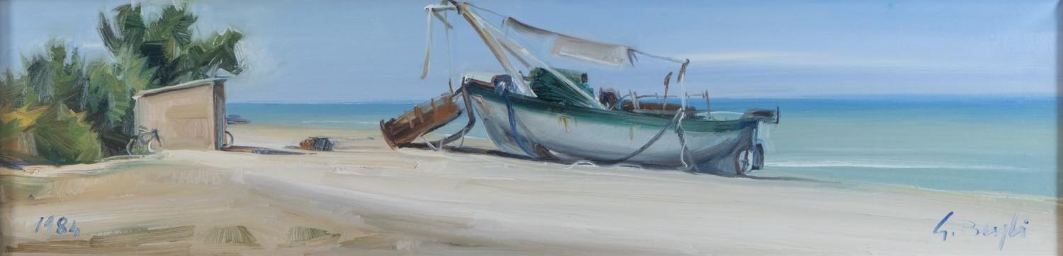 Guido Bugli | Spiaggia (1984) | MutualArt