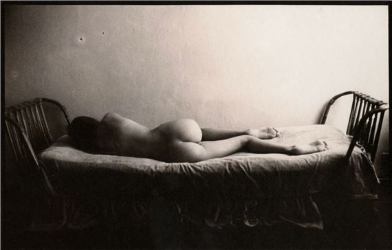 Reclining Female Nude by David Hamilton, 1980