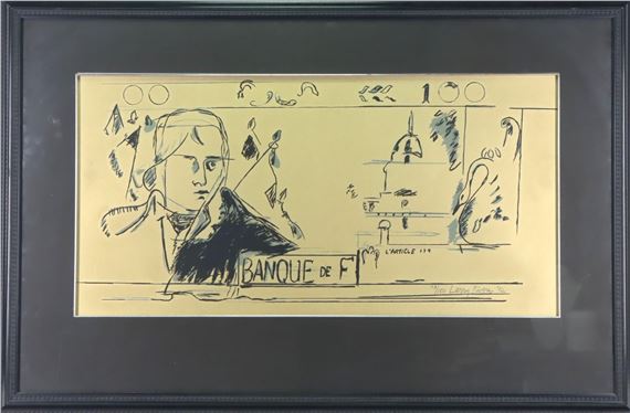 Larry Rivers | Banque de F (92) | MutualArt
