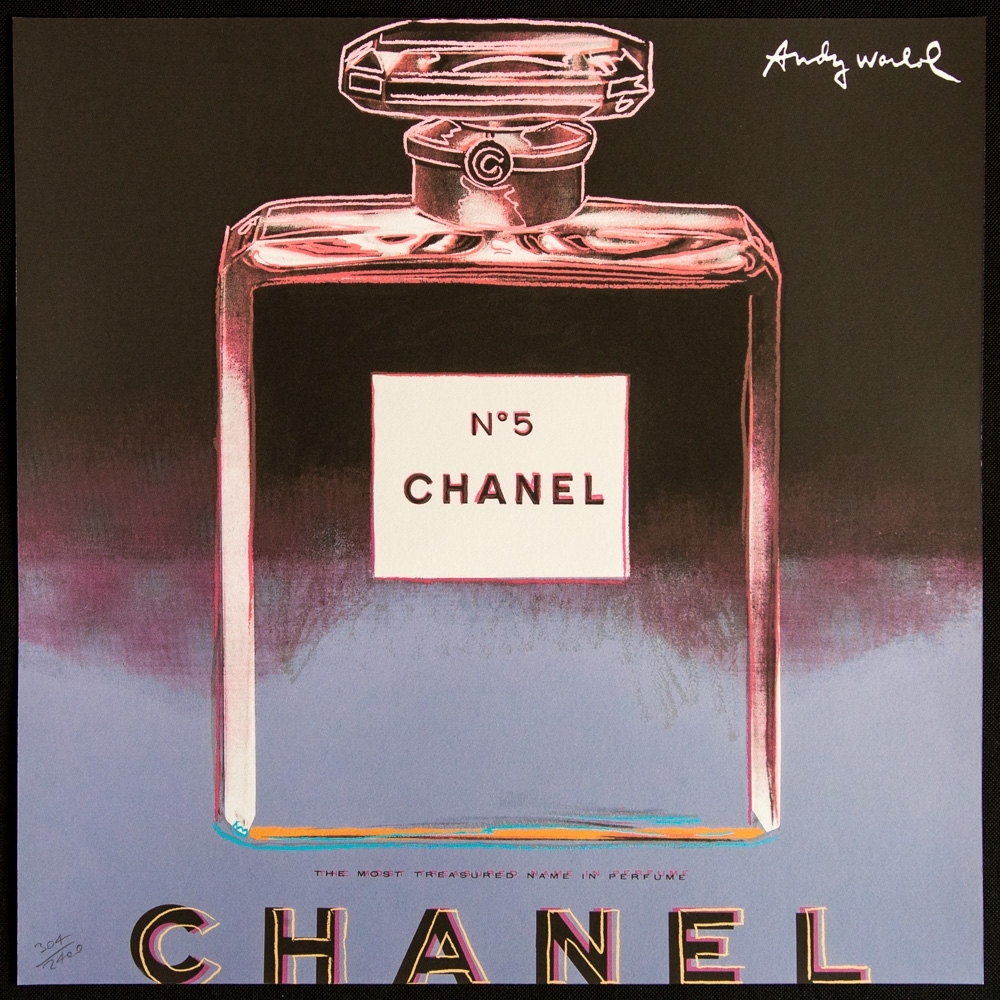 Artwork by Andy Warhol, Chanel, Made of offset lithography