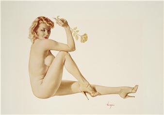 Alberto Vargas | Legacy nude #9 | MutualArt