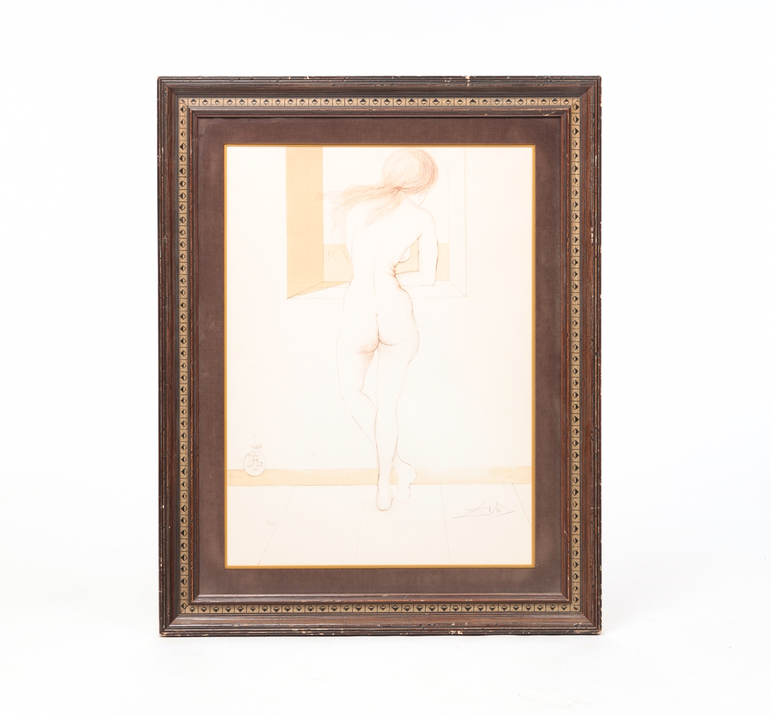 Salvador Dalí | NUDE AT WINDOW (1970) | MutualArt