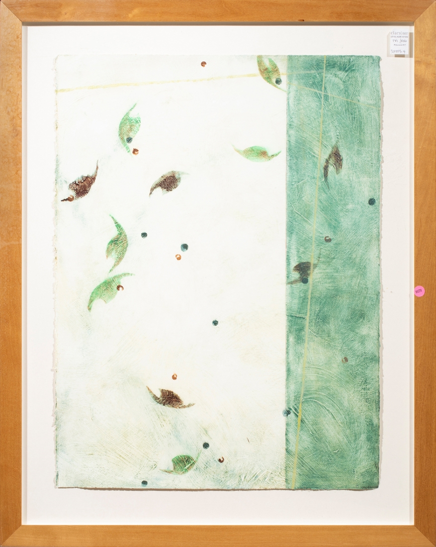 Artwork by Ines Kramer, Navigate II, Made of mixed media on paper