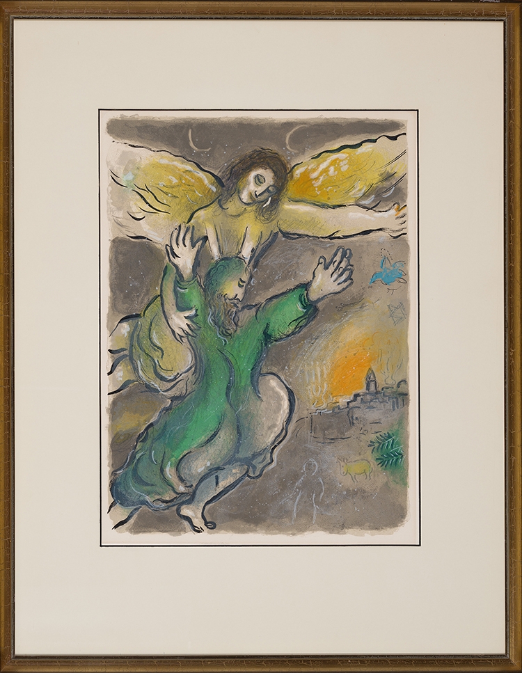 Marc Chagall | Moses Beheld all the Work | MutualArt