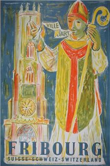 FRIBOURG CITY OF ART. - Raymond Meuwly