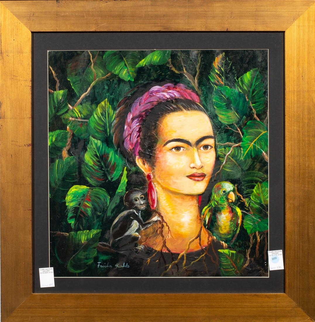 Frida Kahlo Girl with Death Mask (1938) MutualArt