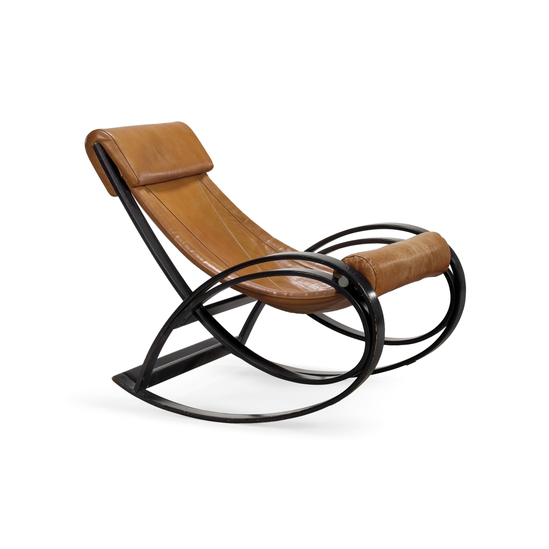 Gae Aulenti | Sgarsul rocking chair for Poltronova (1962) | MutualArt