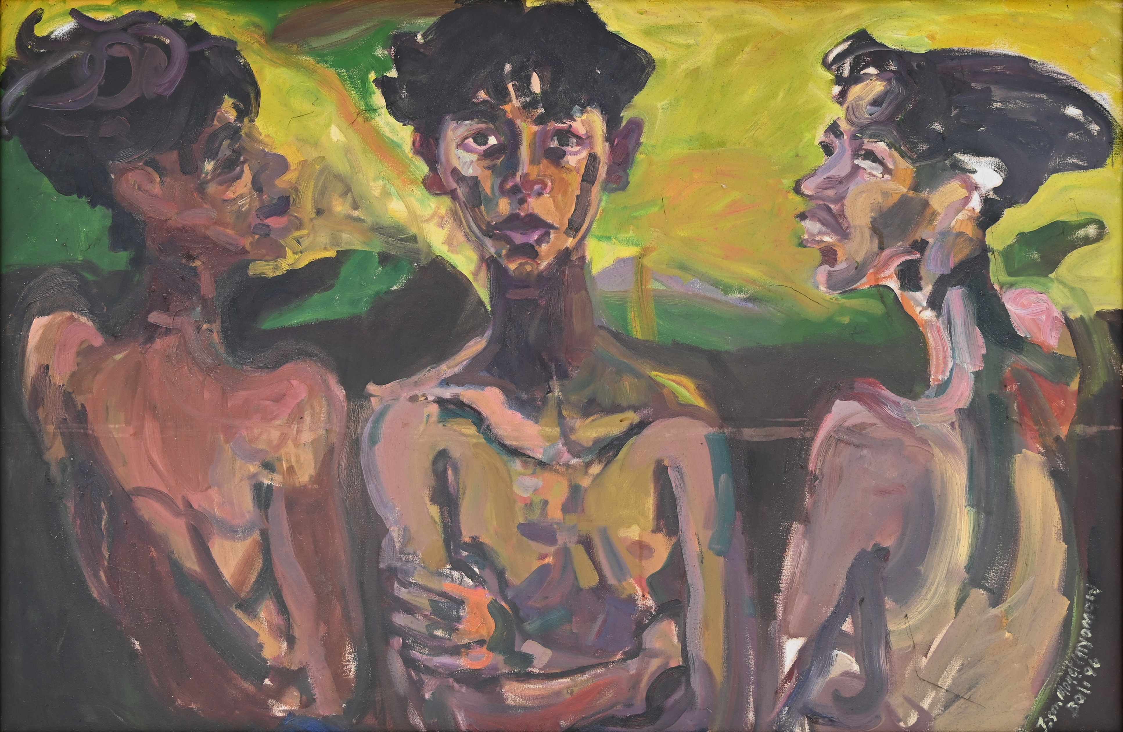 Jason Monet | Three Figure (1996) | MutualArt