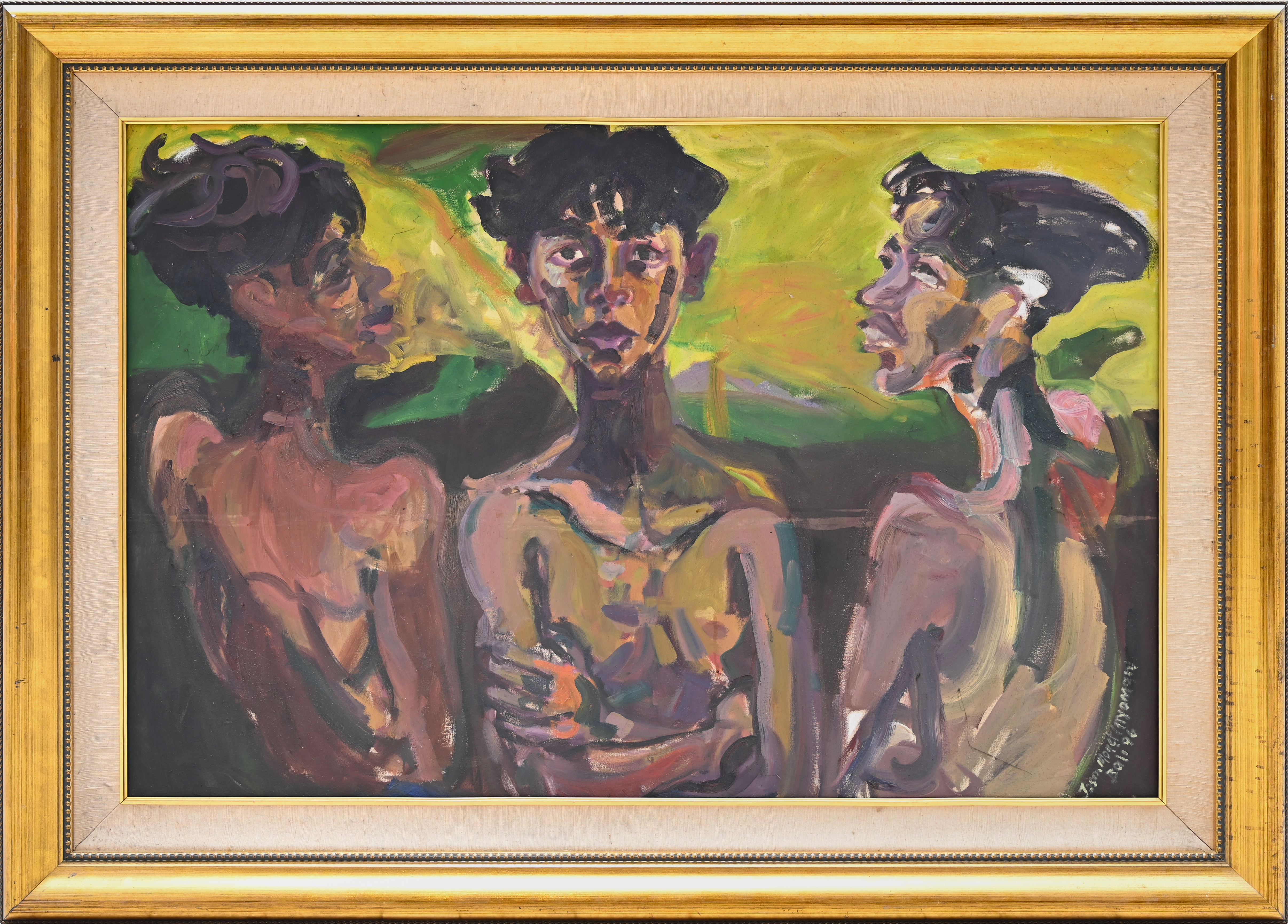 Jason Monet | Three Figure (1996) | MutualArt