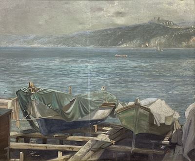 Yuşa Tepesi- Rumeli Kavağından Anadolu Kavağına Bakış by Haydar Besim Aydar, 1989