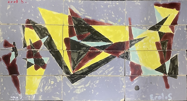 Artwork by Erol Sarafyan, Soyut Kompozisyon