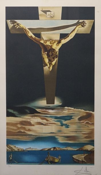 The Christ of St. John of the Cross by Salvador Dalí