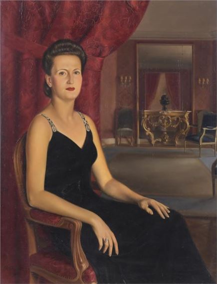 Ramón Pichot Soler | PORTRAIT OF A LADY (1945) | MutualArt
