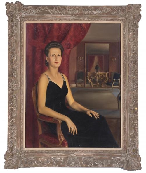 Ramón Pichot Soler | PORTRAIT OF A LADY (1945) | MutualArt