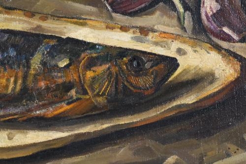 Artwork by Rafael Bataller Giralt, JUREL, Made of Oil on hardboard