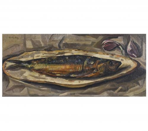 Artwork by Rafael Bataller Giralt, JUREL, Made of Oil on hardboard