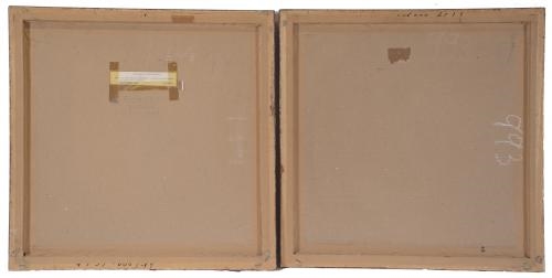 Artwork by Luis Garcia Sampedro, MASKED BALL, Made of Watercolour, charcoal and gouache on paper