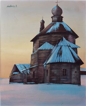 Cerkiew z okolic Leningradu - Roman Nowotarski