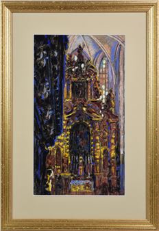 Ołtarz kościoła Bożego Ciała w Krakowie - Małgorzata Łada Maciągowa