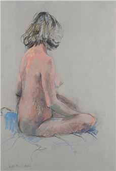 Seated Nude - Judith Davies