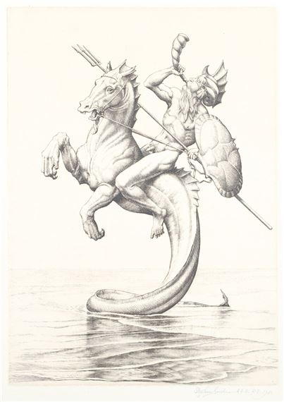 Triton by Stephen Gooden, dated 1941