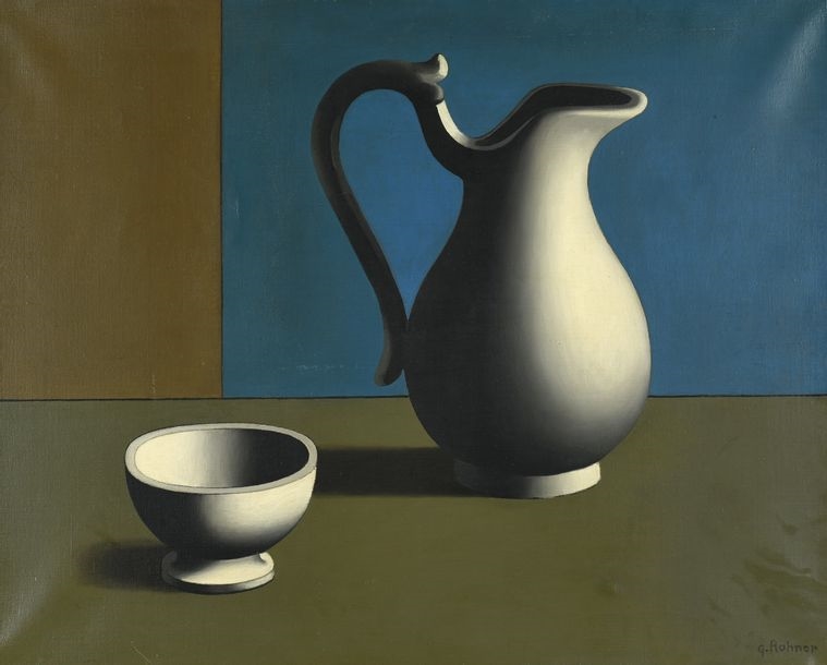 Georges ROHNER (1913-2000)
The jug
Oil on canvas.
Signed lower right. 73 x 92 cm by Georges Rohner