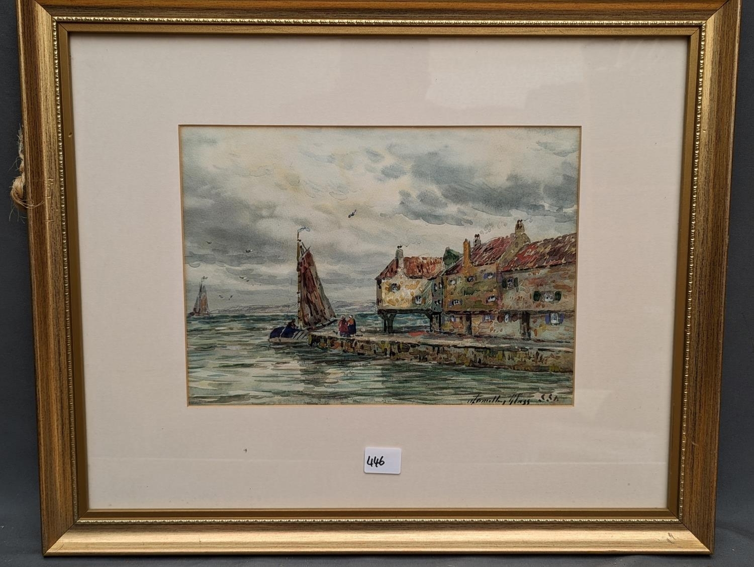 John Hamilton Glass East Neuk fishing village MutualArt