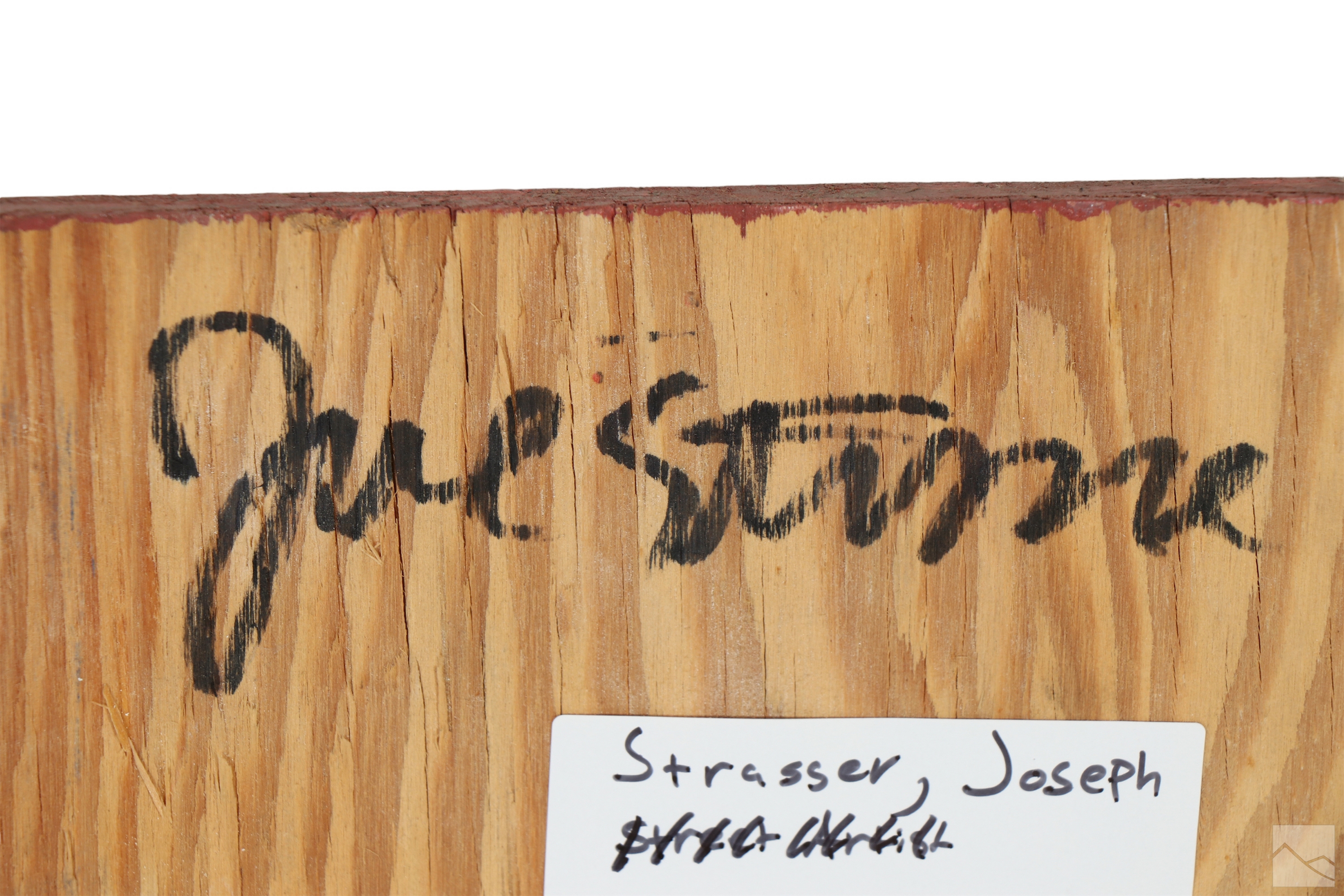 Joe Strasser | Joe Strasser b.1967 Abstract Outsider Art Painting (1967 ...