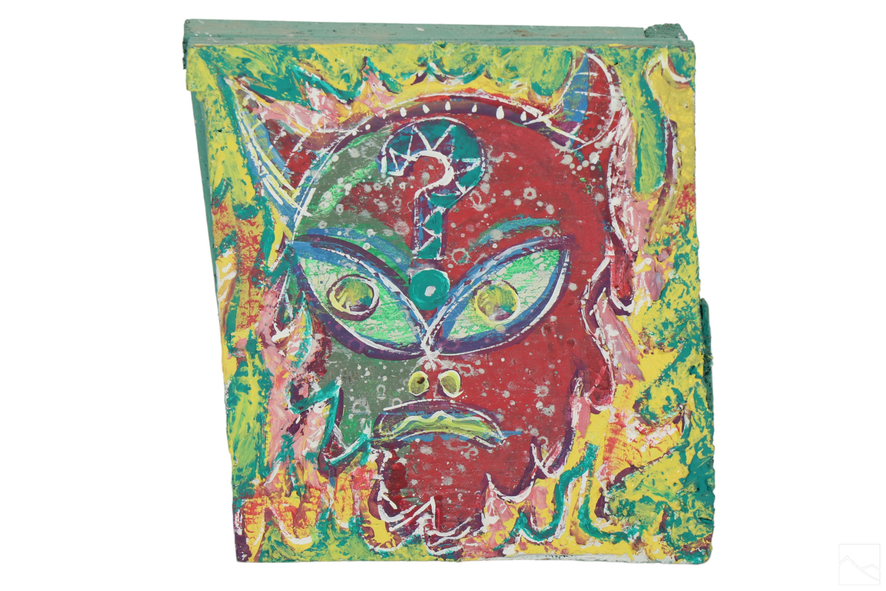 Strasser Joe | Joe Strasser b.1967 Abstract Outsider Art Painting (1967 ...