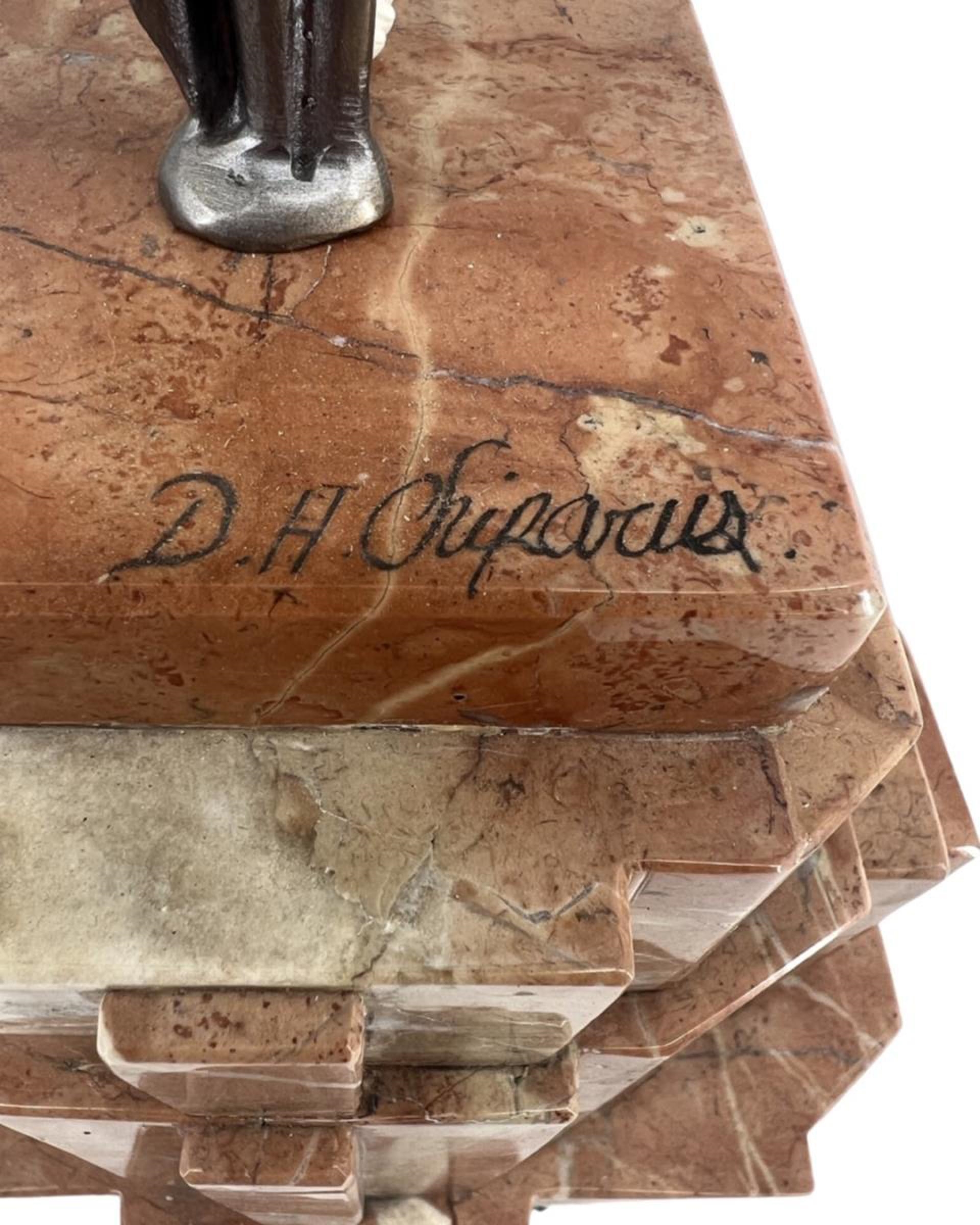 Demétre H. Chiparus | Signed Demetre Chiparus Chryselephantine Shimmer ...