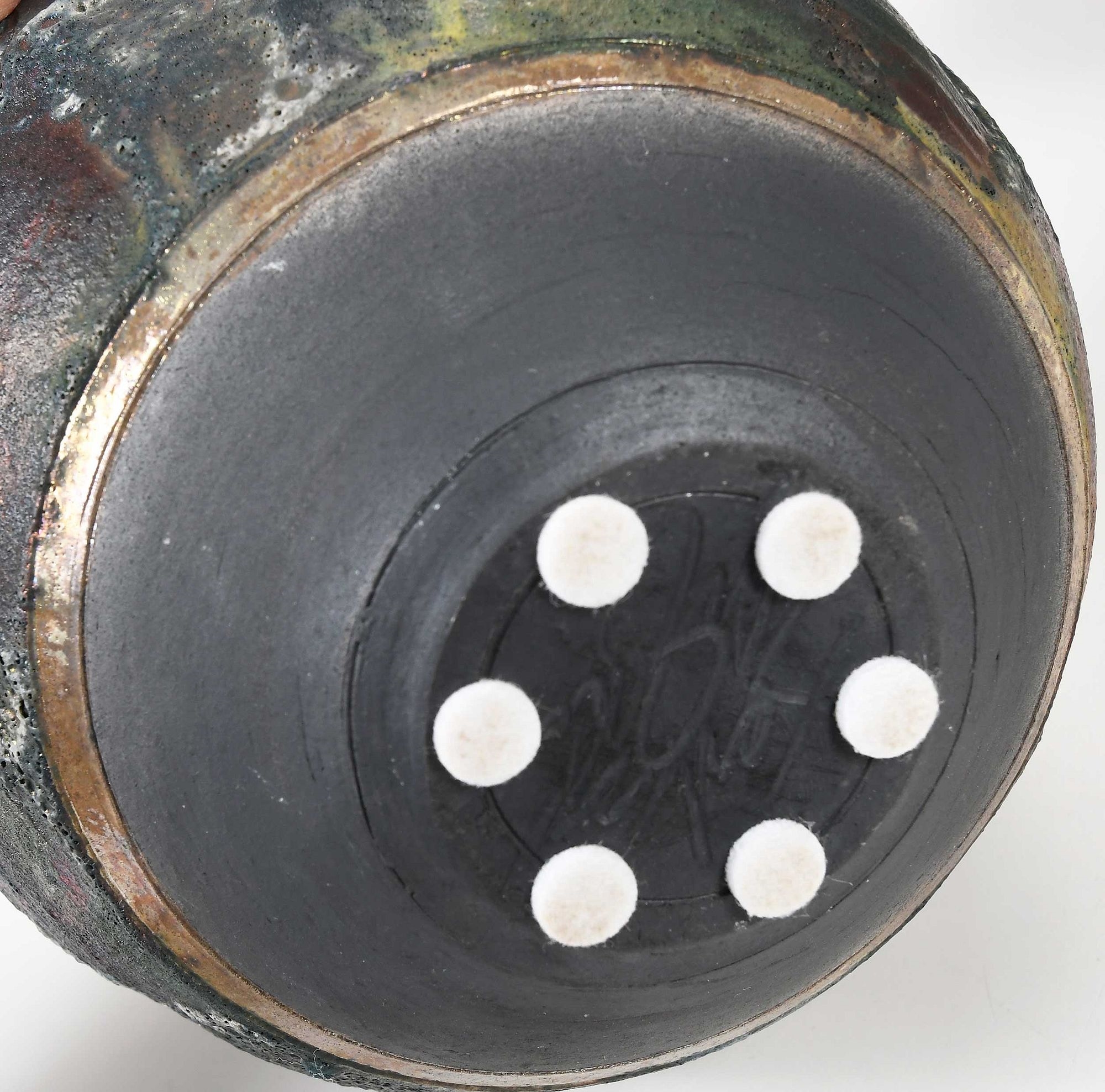 Artwork by Steven Forbes-desoule, Two Raku Vessels