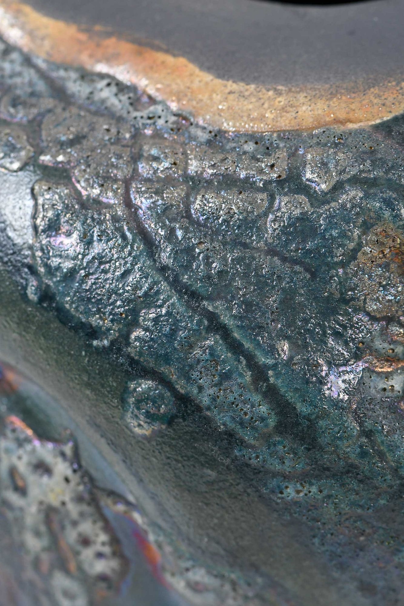 Artwork by Steven Forbes-desoule, Two Raku Vessels