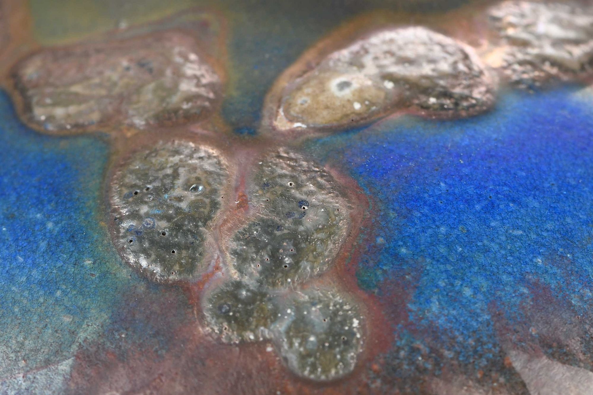 Artwork by Steven Forbes-desoule, Two Raku Vessels