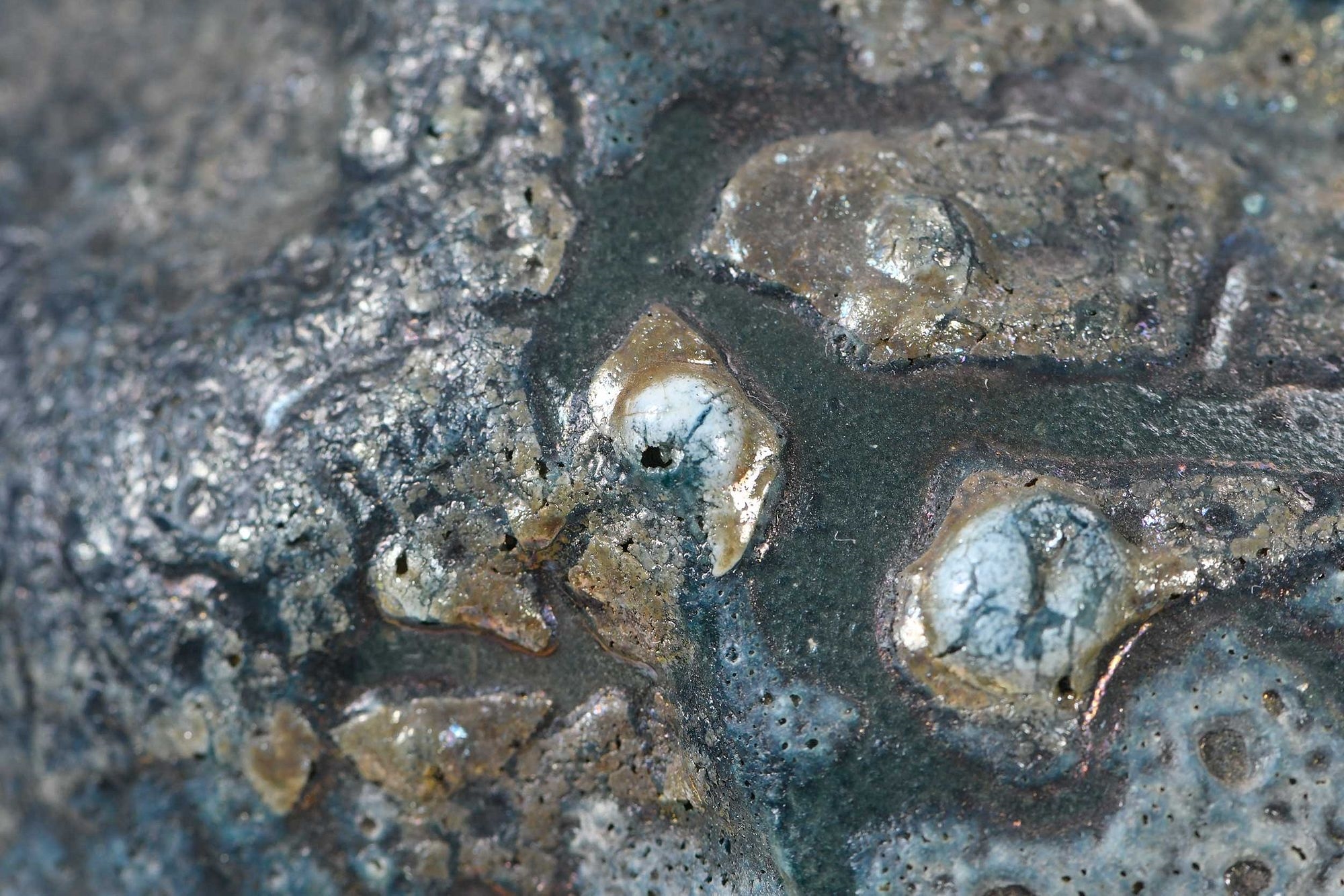 Artwork by Steven Forbes-desoule, Two Raku Vessels