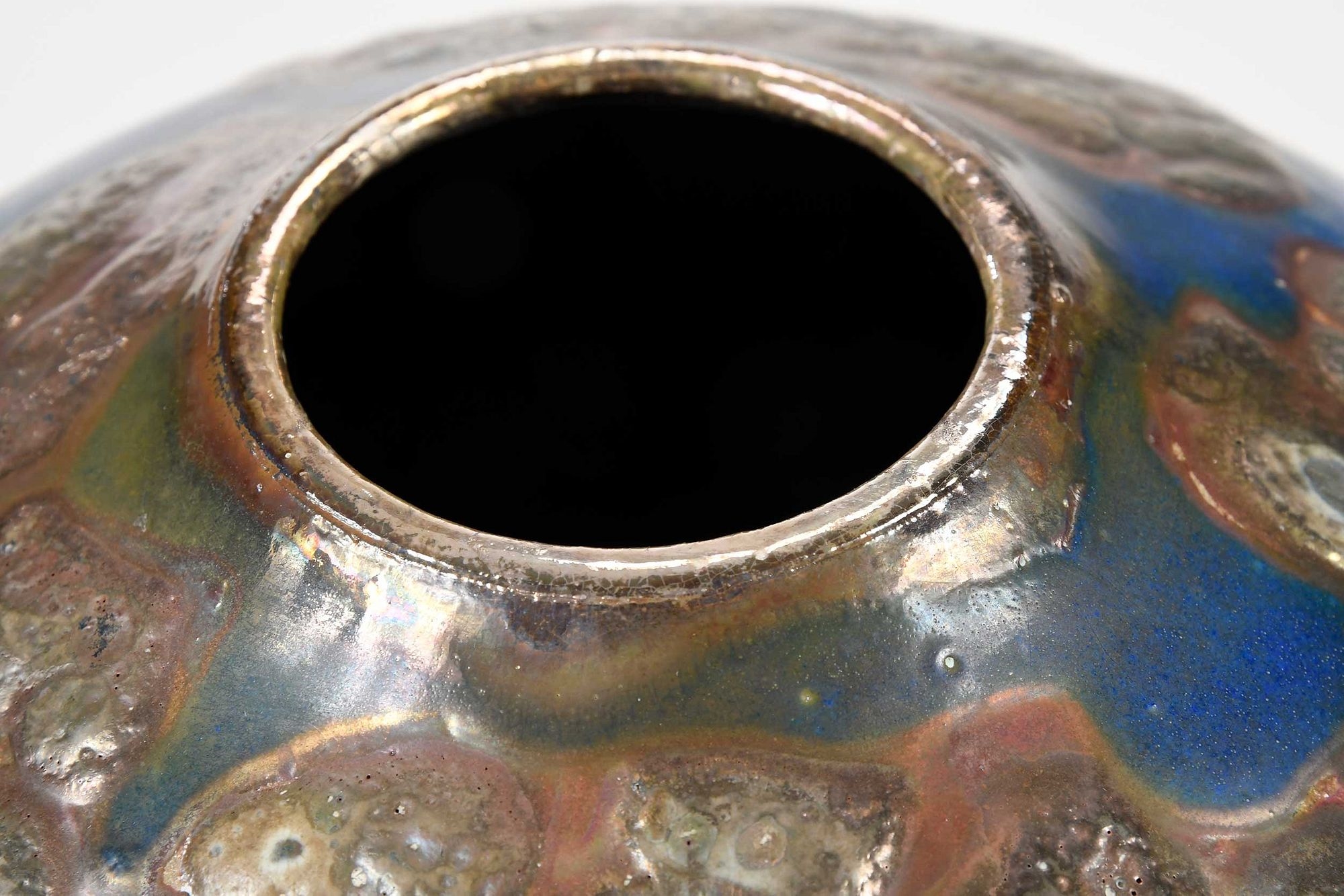 Artwork by Steven Forbes-desoule, Two Raku Vessels