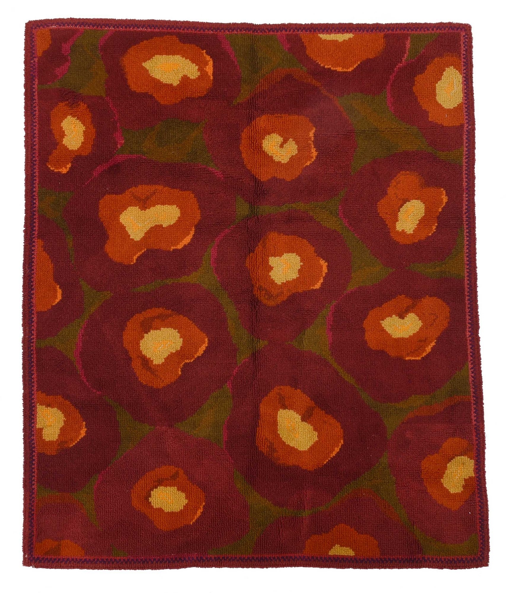 Andy Warhol | Inspired Flowers Rug | MutualArt