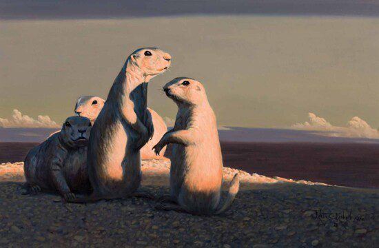 A Passing Day by Robert Rishell, DATED 76