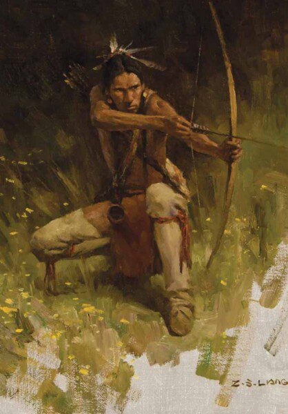 Z.S. Liang | Pride of the Lakota, Before Deer Medicine Rock | MutualArt