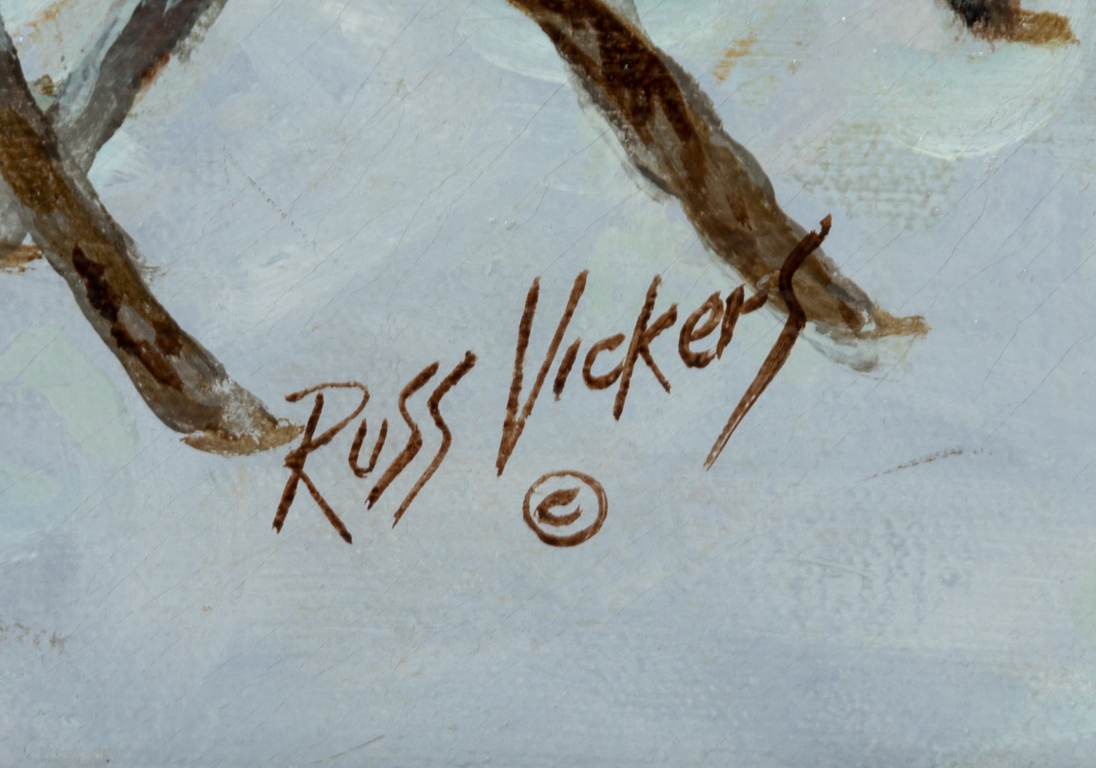 Russ Vickers | When Fur Trade Was a Winter Time Business (1978) | MutualArt