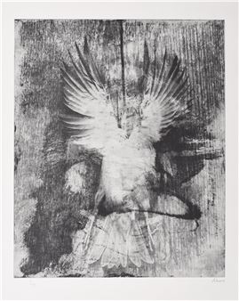 "Esta obra no tiene título es sólo el silencio de mi veneración" - Juan Carlos Alom