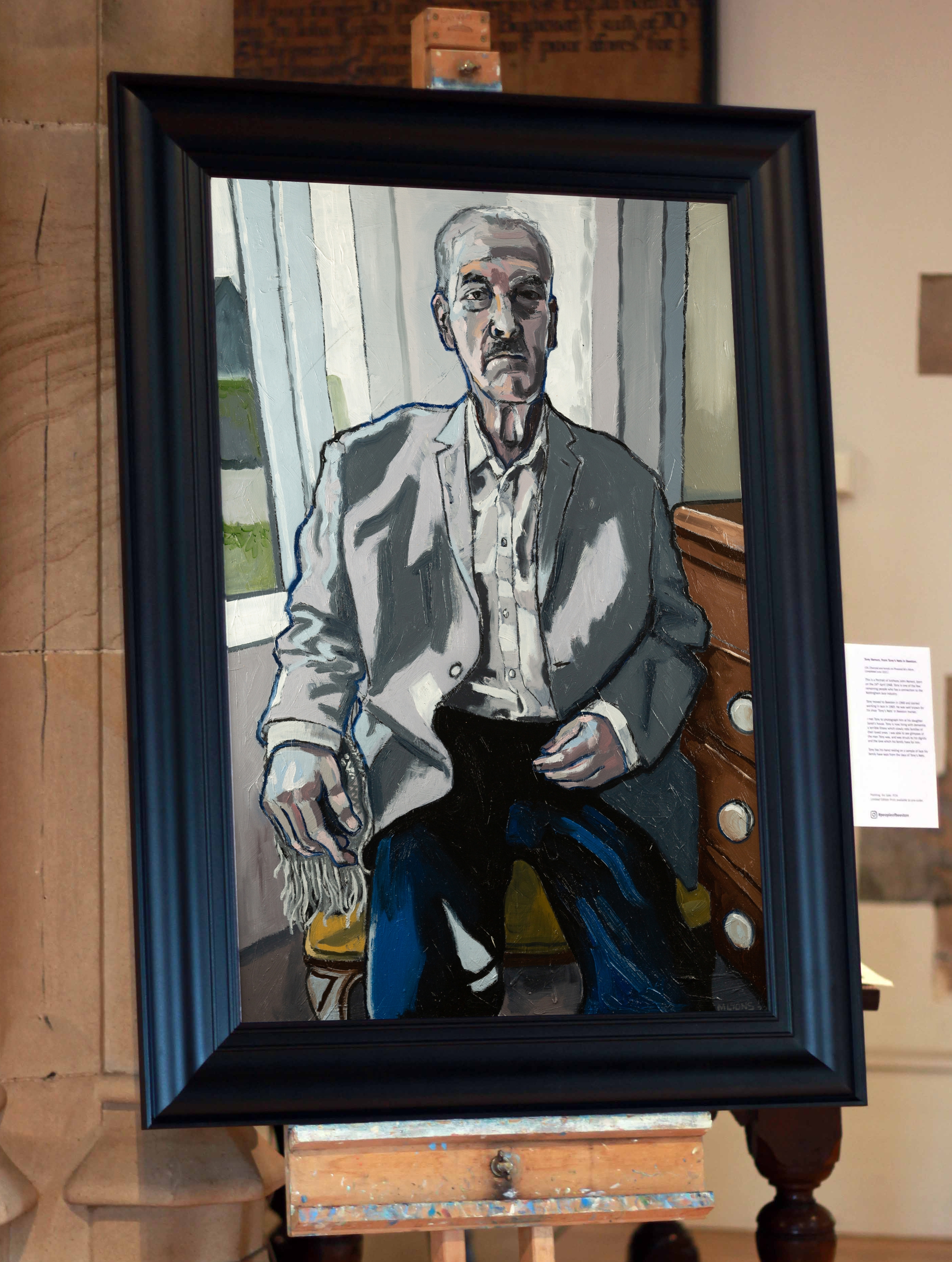 Matthew Lyons | Portrait of Tony Remon (Circa 2022) | MutualArt
